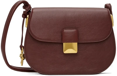 Маленькая бордовая сумка Desiree Bottega Veneta 1065268