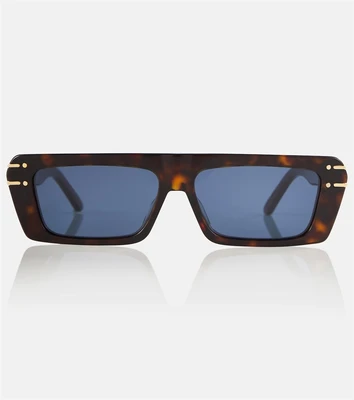 Солнцезащитные очки DiorSignature S2U черепаховой расцветки Dior Eyewear, коричневый 2075929