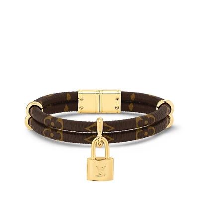 Браслет Keep It Twice Louis Vuitton, коричневый 22195104