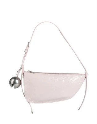 Сумка Burberry из лакированной кожи ягненка, светло-розовый 20786079