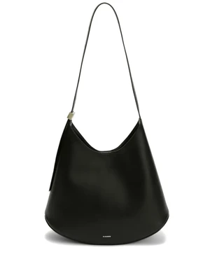 Jil Sander сумка на плечо Eldorado среднего размера, черный 22609883