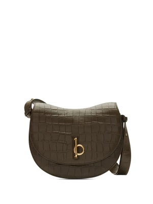 Сумка через плечо Rocking Horse среднего размера BURBERRY, зеленый 25689763