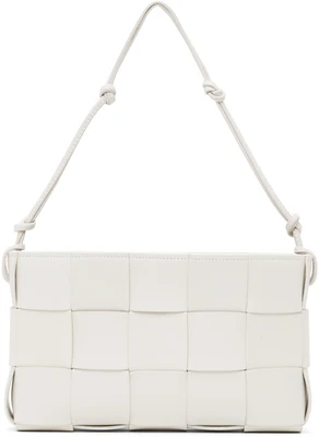 Белая сумка-чехол для кассет Bottega Veneta 948574