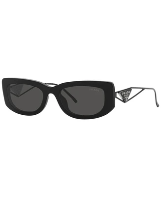 Очки солнцезащитные женские, пр 14YS53 PRADA, черный 2413475