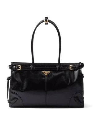 Большая сумка с логотипом Prada, черный 25868955