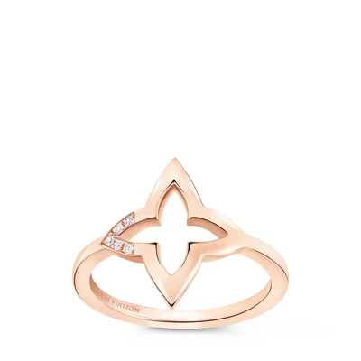 Кольцо Ombre Blossom, розовое золото и бриллианты Louis Vuitton, розовый 22193835