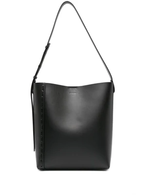 Jil Sander сумка-тоут Stitching среднего размера, черный 10056291