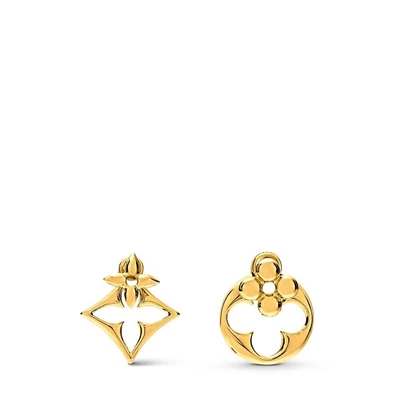Серьги LV Flowergram Louis Vuitton, золотой 22193858