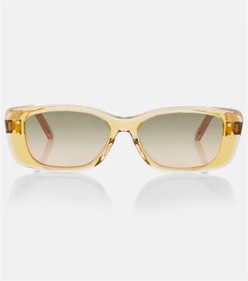Солнцезащитные очки DiorHighlight S2I прямоугольной формы Dior Eyewear, желтый 2075869