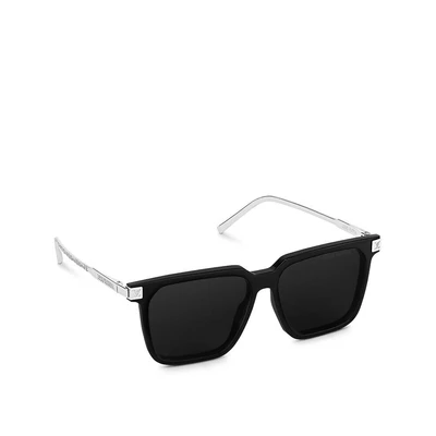 Солнцезащитные очки Louis Vuitton Rise Square черные 22192517