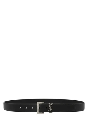 Ремень 'Cassandre' SAINT LAURENT, черный 47351053
