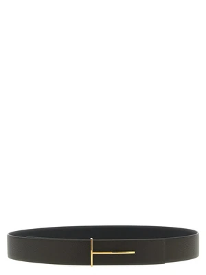 Двусторонний ремень 'Slim T' TOM FORD, мультицвет 47356317