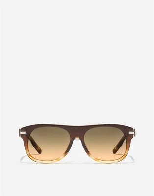 Солнцезащитные очки с металлической пластиной DOLCE & GABBANA, коричневый 47350600