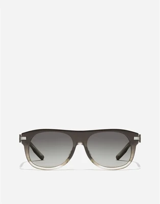Солнцезащитные очки с металлической пластиной DOLCE & GABBANA, серый 47350601