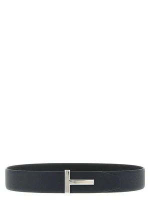 Ремень с молотковой отделкой, двусторонний TOM FORD, мультицвет 47356404