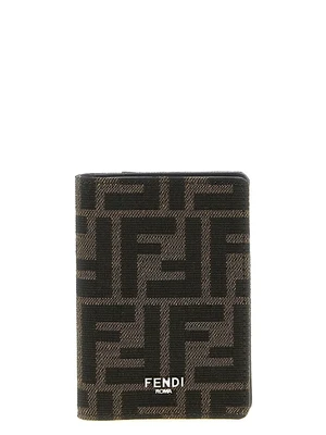 Футляр для карт FF FENDI, коричневый 47356146