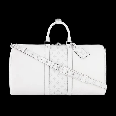 Сумка Louis Vuitton Keepall 50, белый 1450729