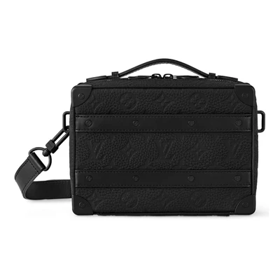 Сумка Louis Vuitton Handle Soft Trunk Taurillon Monogram, черный 1452069