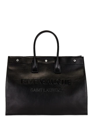 Сумка-тоут Saint Laurent YSL, черный 6081306
