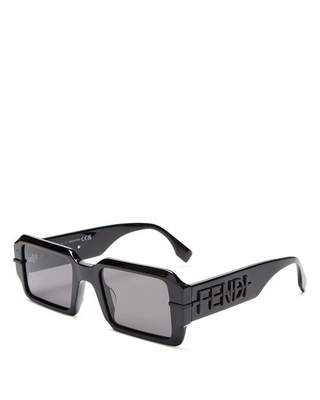 Солнцезащитные очки Fendigraphy прямоугольной формы, 52 мм Fendi 1920444