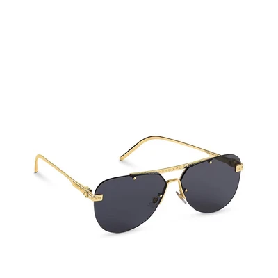 Солнцезащитные очки LV Ash Louis Vuitton, золотой 22192195