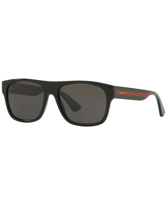Поляризованные солнцезащитные очки, gg0341s 56 Gucci, мульти 838645
