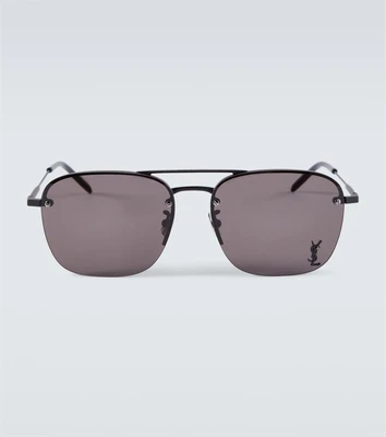 Солнцезащитные очки-авиаторы SL 309 M Saint Laurent, черный 2108507