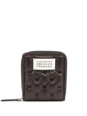 Maison Margiela кошелек с круговой молнией, коричневый 15726456