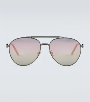 Солнцезащитные очки-авиаторы CD Link R1U Dior Eyewear, серебряный 2097593