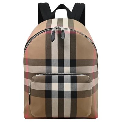 Рюкзак мужской Birch Brown из холста с кожаными элементами 26473450