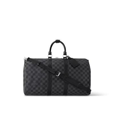 Сумка Keepall Bandoulière 45 Louis Vuitton, серый 22191734
