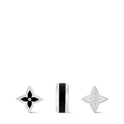 Серьги-шипы LV Louis Vuitton, серебряный 22195053
