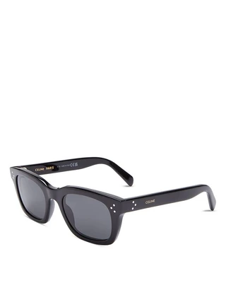 Солнцезащитные очки Bold 3 Dots прямоугольной формы, 51 мм CELINE 1908346