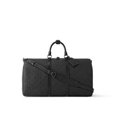 Сумка Keepall Bandoulière 50 Louis Vuitton, черный 22191462