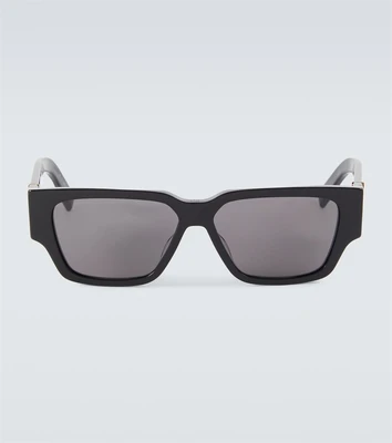Солнцезащитные очки в прямоугольной оправе CD Diamond S5I Dior Eyewear, черный 2097579