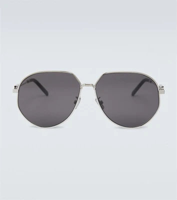 Солнцезащитные очки в круглой оправе CD Link A1U Dior Eyewear, серебряный 2097588