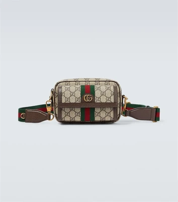 Холщовая сумка Ophidia Mini GG Supreme Gucci, разноцветный 2101070