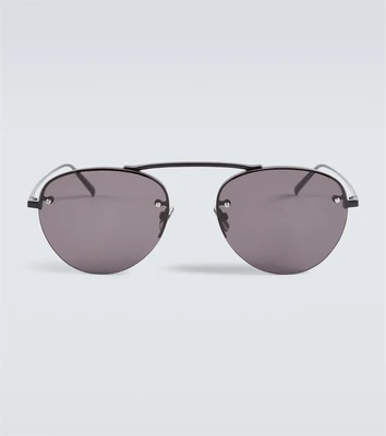 Солнцезащитные очки-авиаторы SL 575 Saint Laurent, черный 2108559