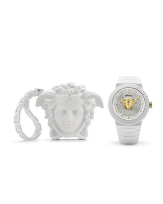 Часы V Pop, 43 мм Versace, белый 22656574