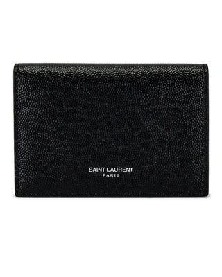 Картхолдер Saint Laurent, неро 6081354