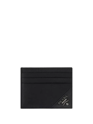 Классическая визитница Prada, черный 25838824