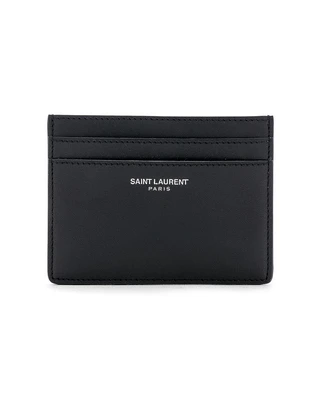 Картхолдер Saint Laurent, черный 6081366
