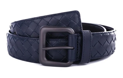 Мужской ремень Bottega Veneta, синий 4559795