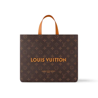 Сумка-шоппер MM Louis Vuitton, коричневый 22191231