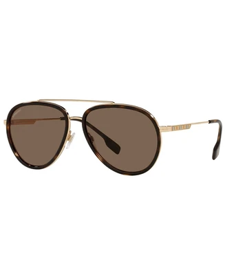 Мужские солнцезащитные очки oliver, be3125 59 Burberry, мульти 730810