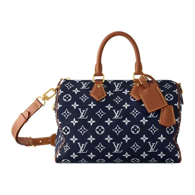 Сумка Louis Vuitton Speedy P9 30, синий 27974082