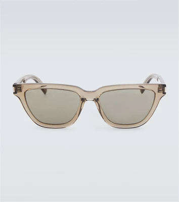 Солнцезащитные очки-бабочки SL 462 Sulpice Saint Laurent, Brown-Brown-Grey 25622576