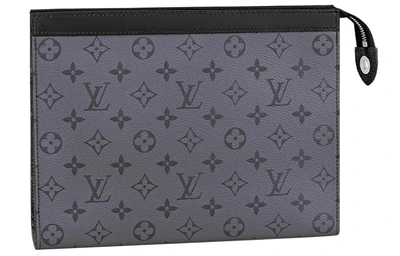 LOUIS VUITTON Сумка-пудреница Voyage Monogram Eclipse Reverse Mm серая 27974215