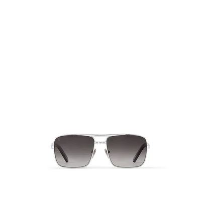 Солнцезащитные очки Attitude Louis Vuitton, серебряный 22194125