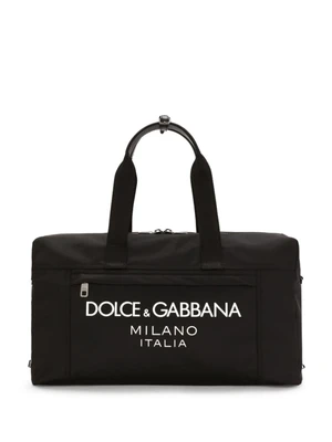 Dolce & Gabbana дорожная сумка с логотипом, черный 15672774